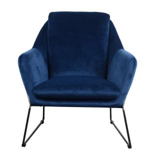 Sitial Velvet Azul