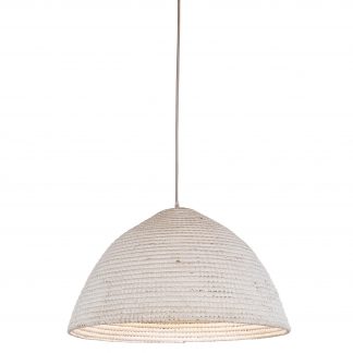 Lámpara Colgante Phi Phi White-wash L